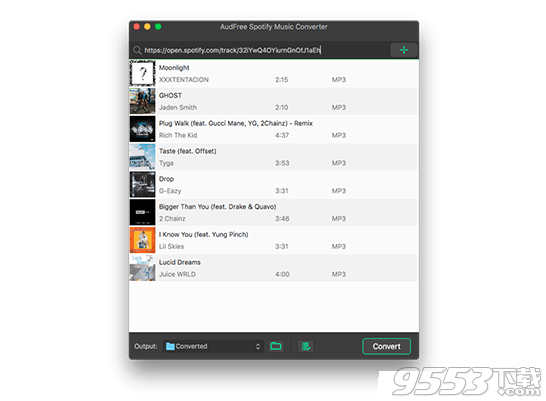 AudFree Spotify Music Mac版