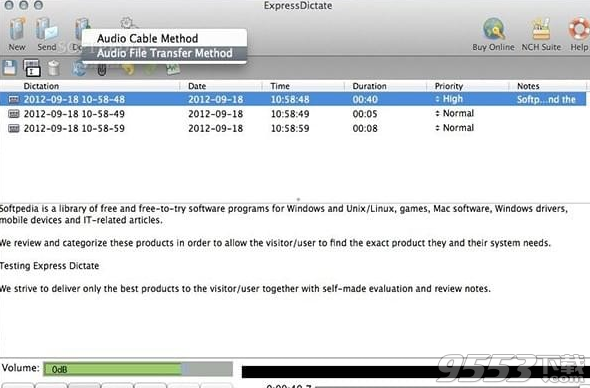 Express Dictate Mac版