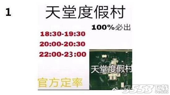 刺激战场信号枪几点到几点刷新 刺激战场信号枪刷新时间段位置规律雨林