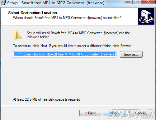 Boxoft Free MP4 to MPG Converter