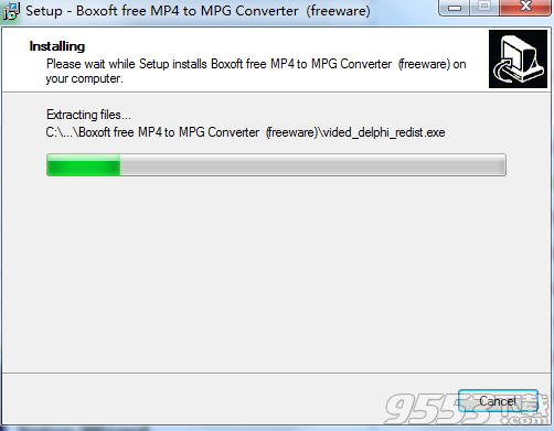 Boxoft Free MP4 to MPG Converter