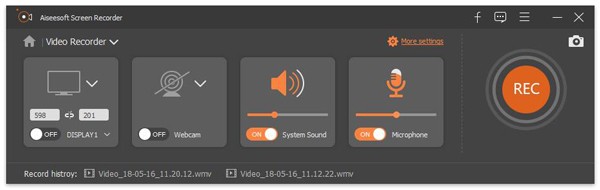 Aiseesoft Screen Recorder(屏幕录像软件) v2.1.6免费版