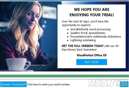 WordPerfect Office X9破解版(附激活教程)