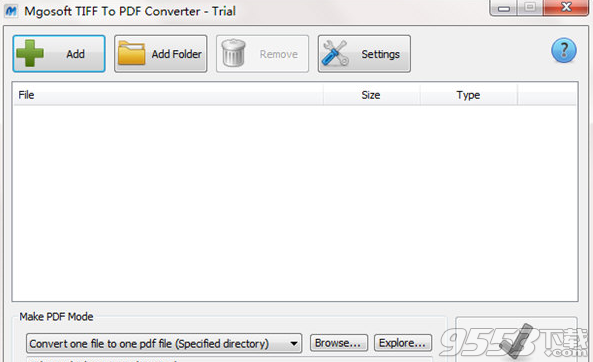 Mgosoft TIFF To PDF Converter