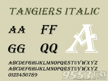 tangiers字体