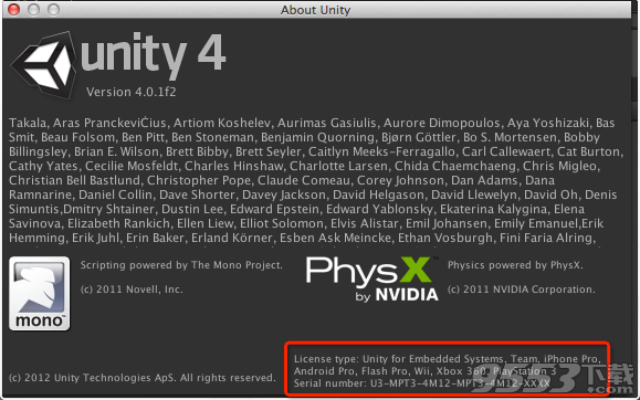 Unity for mac中文版