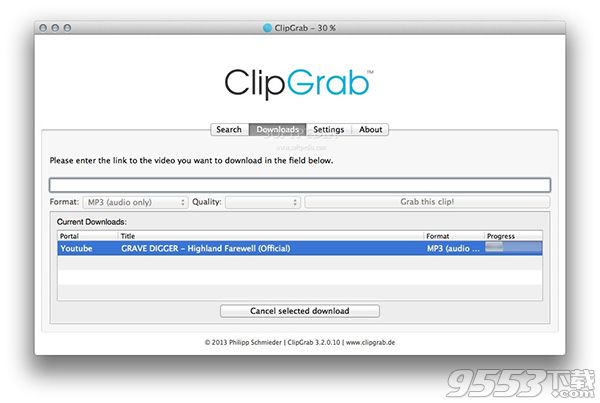 ClipGrab for mac中文版