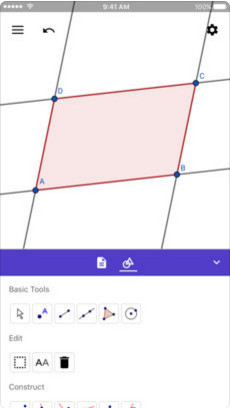 GeoGebra几何app最新版下载-GeoGebra几何手机版下载v5.0.4图3