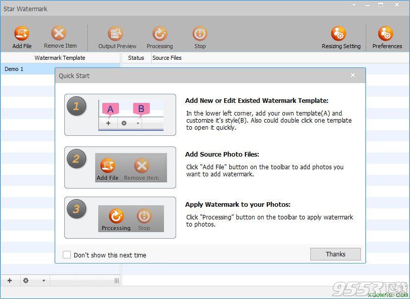 Star Watermark Professional 1.2.4中文版