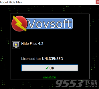 VovSoft Hide Files破解版