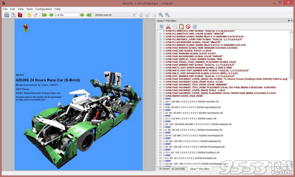LPub3D(乐高模型设计软件) v2.2.1.0.824绿色版