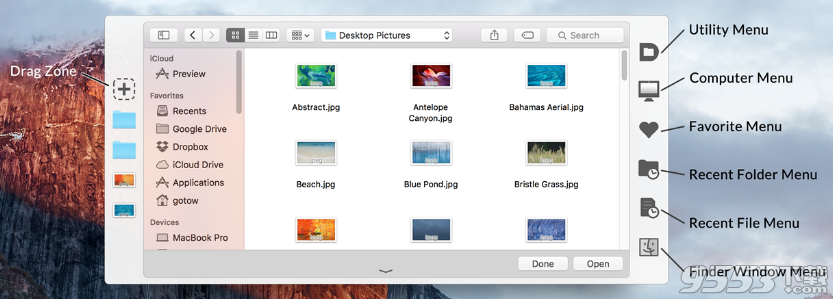 Default Folder X Mac破解版