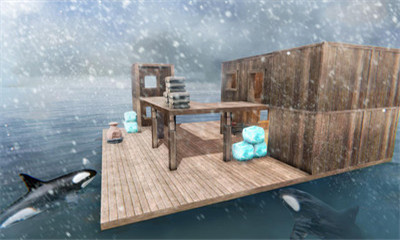冬季海洋木筏生存游戏下载-冬季海洋木筏生存手游最新版下载V1.0图1
