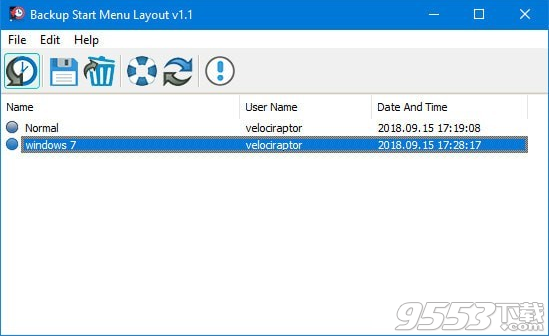 Backup Start Menu Layout(win10開始菜單備份工具) v1.1綠色版