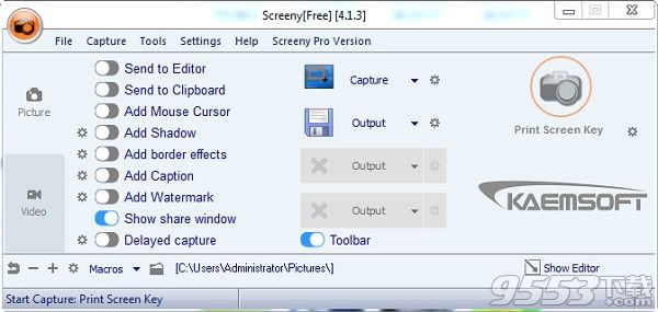 Screeny(截图软件) v4.4.6绿色版