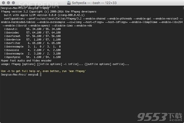 FFmpeg Mac版