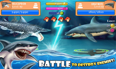 鲨鱼世界手机游戏截图5