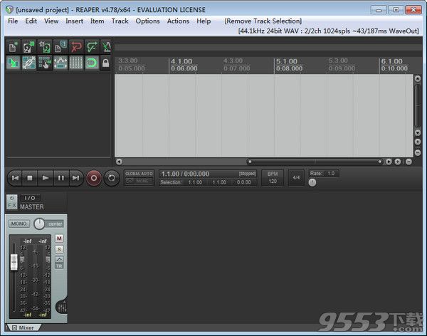 Reaper中文版v5.961 绿色版