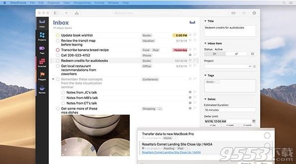 OmniFocus Pro 3 for Mac