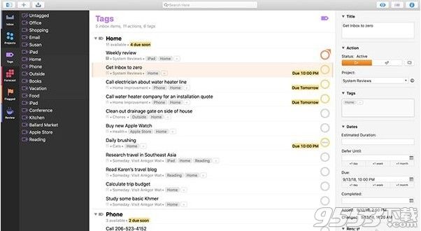 OmniFocus Pro 3 for Mac