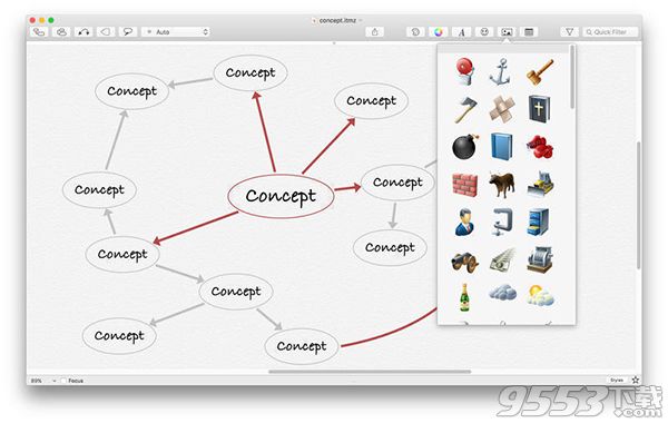 iThoughtsX for Mac5.12中文破解版