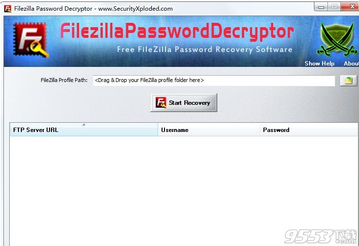 Filezilla Password Decryptor v3.62.2中文版