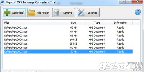 Mgosoft XPS To Image Converter v9.0.1官方正式版