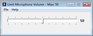Limit Microphone Volume(限制麦克风音量工具) v0.1绿色版