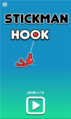 Stickman Hook中文版下载-黏住火柴人Stickman Hook汉化版下载v1.0.7图1