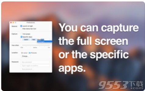 Capturer auto screenshots for mac