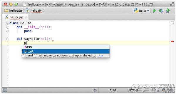 Pycharm Pro 2018.2.5 Mac中文破解版