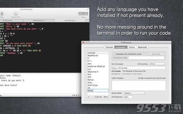 CodeRunner for Mac3.0.1破解版