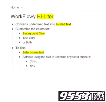 WorkFlowy Mac中文版