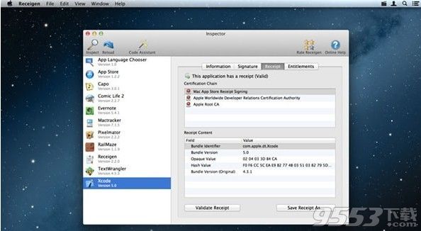 Receigen for MacV4.0.3中文版