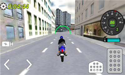 摩托车城市驾驶3D手机版截图1