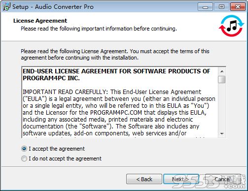 Program4Pc Audio Converter pro破解版