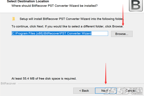 BitRecover PST Converter Wizard汉化版