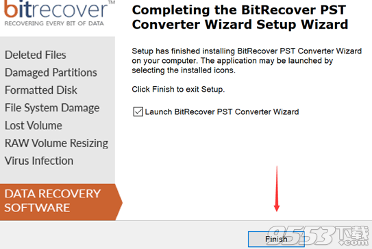 BitRecover PST Converter Wizard汉化版