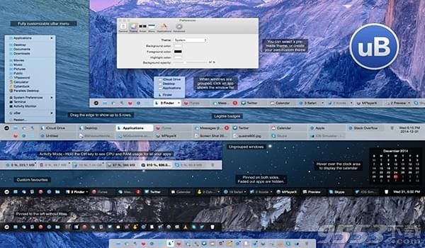 uBar for Mac 4.1.2中文破解版