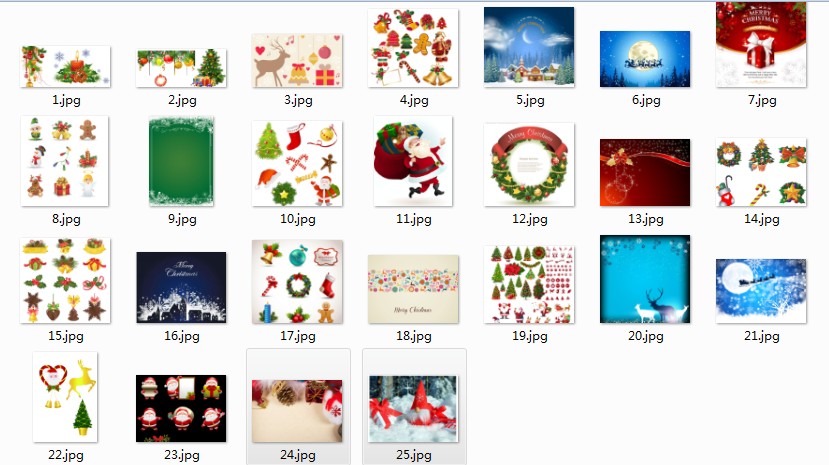 圣诞图片素材免费版 