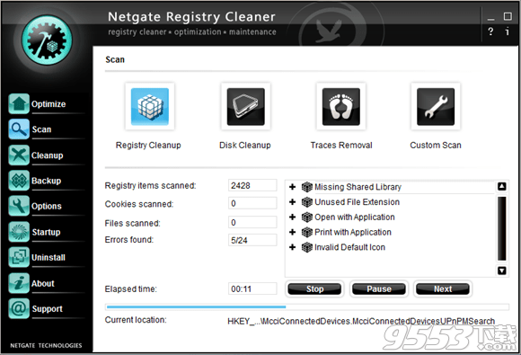 NETGATE Registry Cleaner(注册表清理软件) v18.0.330.0最新版
