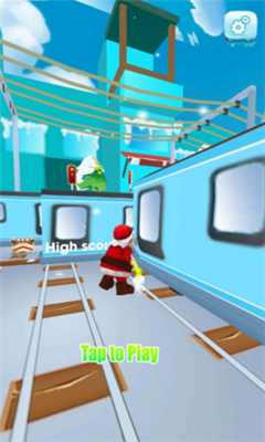 圣诞老人地铁跑酷安卓版截图4