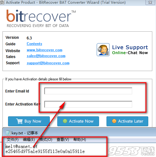 BitRecover BAT Converter Wizard破解版