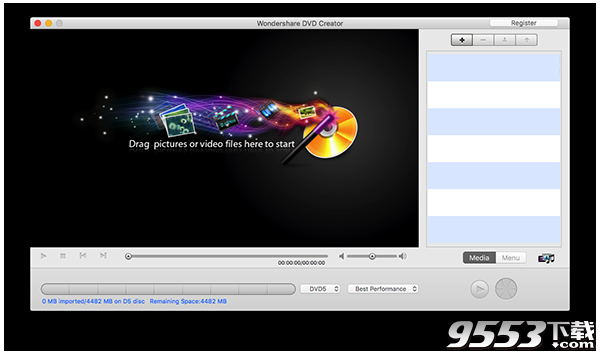 Wondershare DVD Creator for mac