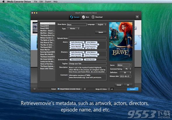 iSkysoft iMedia Converter Deluxe for Mac10.3.0中文版