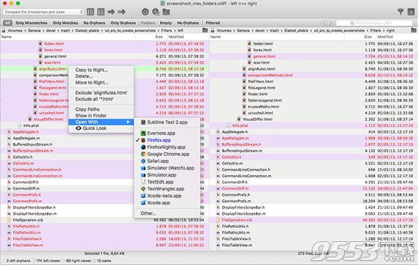 VisualDiffer for mac V1.7.0绿色版