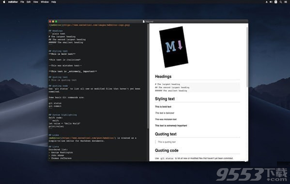 mdEditor Mac版