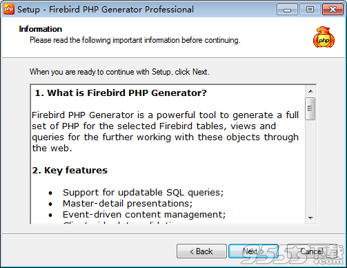 Firebird PHP Generator Professional汉化版