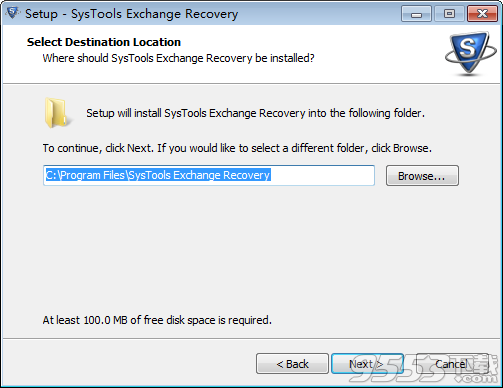 SysTools Exchange Recovery中文版