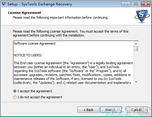 SysTools Exchange Recovery中文版